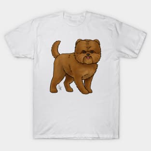 Dog - Affenpinscher - Red T-Shirt